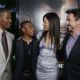 Jamie Foxx, Justin Martin, Catherine Keener and Robert Downey Jr.. DreamWorks Pictures presents The Los Angeles Premiere of THE SOLOIST held at the Paramount Theater.