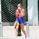 Candace Swanepoel – Wears Hot Short Shorts In New York