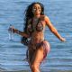 Blac Chyna On the Set of a 138 Water Photoshoot in Malibu, California - March 3, 2018