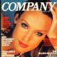 Jerry Hall - Company Magazine Cover [United Kingdom] (November 1980)