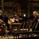 Left to Right: The Edge, Jack White, and Jimmy Page. Photo taken by Alba Tull, Courtesy of Sony Pictures Classics