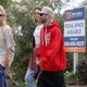 Behati Prinsloo – Steps Out for lunch in Santa Barbara