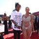 Amber Rose and Wiz Khalifa attend the 2014 MTV Video Music Awards at The Forum in Inglewood, California - August 24, 2014