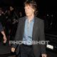 Mick Jagger, L'Wren Scott, Jean Pigozzi and Lorne Michaels leaving restaurant