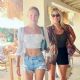 Kate Moss and Lila Grace and Rita Ora – Out for a lunch in Ibiza