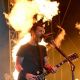 Frontman Sully Erna of Godsmack performs during the Las Rageous music festival at the Downtown Las Vegas Events Center on April 21, 2017 in Las Vegas, Nevada
