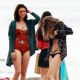 AnnaLynne McCord, Jessica Stroup and Jessica Lowndes in their swimsuits while filming 