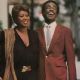 Glynn Turman and Aretha Franklin