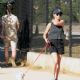 Brittany Snow – On stroll with her dog in Los Angeles