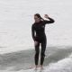 Leighton Meester – Taking surf session in Malibu