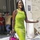 Kenya Moore – Heads out for a guest appearance on the Kelly and Mark Show in New York
