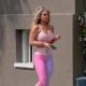 Madison LeCroy – Took a stroll to her gym in Miami