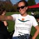 Juliet Aubrey -- 10km London park run for ' Women for Women International ' charity -- (2013)