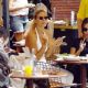 Natasha Oakley – out for lunch in Chelsea