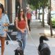 Emily Ratajkowski – Seen walking her dog Colombo in Soho with a friend