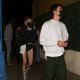 Hunter Schafer – Wears short shorts while leaving Delilah after partying in West Hollywood