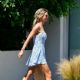 Gia Skova – Seen in Pacific Palisades for some shopping