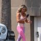 Madison LeCroy – Took a stroll to her gym in Miami