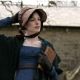 Anne Hathaway is Jane Austen in BECOMING JANE. Photo credit: Colm Hogan/Courtesy of Miramax Films.