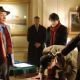 Edward Hibbert as Gordon Fisher with Tom Chambers and Art Malik in Indican Pictures', Fakers - 2006