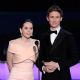 Felicity Jones and Eddie Redmayne
