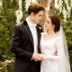 Robert Pattinson & Kristen Stewart 'Edward & Bella' Wedding Stills + Carolina Herrera