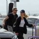 Lily James – Seen with boyfriend Michael Shuman heads out of London