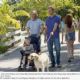 John (Owen Wilson), son Conor (Ben Hyland) and John’s friend Sebastian (Eric Dane) enjoy taking Marley for a walk. Photo credit: Barry Wetcher. © 2008 Twentieth Century Fox and Regency Enterprises. All rights reserved.