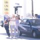 Zoe Saldana as Kit, Taryn Manning as Mimi and Britney Spears as Lucy in Paramount's Crossroads - 2002