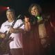 Jack Black as JB and Kyle Gass as KG in Tenacious D in the Pick of Destiny, a  New Line Cinema