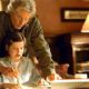 Richard Gere stars as Saul Naumann and Flora Cross as Eliza Naumann in Fox Searchlight's drama The Bee Season - 2005