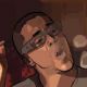 Robert Downey Jr. as Barris in director Richard Linklater’s A Scanner Darkly, based on the Philip K. Dick novel.  A Warner Independent Pictures release. © 2005 Warner Bros. Entertainment. All Rights Reserved.
