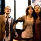 (Left to right) Rob (Michael Stahl-David), Marlena (Lizzy Caplan) and Lily (Jessica Lucas) are on the run from a terrorizing monster in “Cloverfield.” Photo Credit: Sam Emerson. © 2008 by Paramount Pictures. All Rights Reserved.