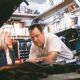 Britney Spears as Lucy and Dan Aykroyd as her father in Paramount's Crossroads - 2002