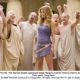 The Spartan leaders appreciate Queen Margo's (Carmen Electra) charms and assets. Photo credit: Doug Hyun.