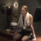 Hilary Swank as Maggie in Warner Bros. Pictures' drama Million Dollar Baby. The Malpaso production also stars Clint Eastwood and Morgan Freeman. Merie W. Wallace