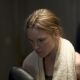 Hilary Swank as Maggie in Warner Bros. Pictures' drama Million Dollar Baby. The Malpaso production also stars Clint Eastwood and Morgan Freeman. Merie W. Wallace