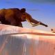 Manfred (voiced by Ray Romano) and Diego (voiced by Denis Leary) in 20th Century Fox Pictures', Ice Age 2.