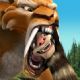 Diego (voiced by Denis Leary) and Crash (voiced by Seann William Scott) in 20th Century Fox Pictures', Ice Age 2.