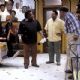 Leonard Earl Howze, Eve, Cedric The Entertainer, Ice Cube, Carl Wright and Sean Patrick Thomas in MGM's Barbershop - 2002