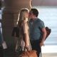 Ed Westwick kisses his co-star Clemence Poesy whilst filming scenes for season 4 of 