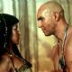 Patricia Velasquez as Anck-Su-Namun and Arnold Vosloo as Imhotep in Universal's The Mummy Returns - 2001