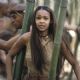 Samantha Mumba as Eloi woman Mara in Dreamworks' and Warner Brothers' The Time Machine - 2002