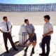 Sam Neill, Tom Long and Kevin Harrington in Warner Brothers' The Dish - 2001