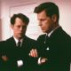 Steven Culp (Robert F. Kennedy) and Bruce Greenwood (John F. Kennedy) in New Line's Thirteen Days - 2000