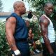 Ving Rhames and Tyrese Gibson in Columbia's Baby Boy - 2001
