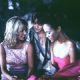 Britney Spears as Lucy, Taryn Manning as Mimi and Zoe Saldana as Kit in Paramount's Crossroads - 2002