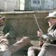 Charley (Kevin Costner, left) and Boss (Robert Duvall, right) engage in a climactic shootout with ruthless rancher Denton Baxter for control of the city of Harmonville.