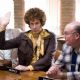 Will Ferrell (center) stars as “Jackie Moon”, owner of the Flint Tropics, in New Line Cinema’s upcoming comedy, SEMI-PRO. Photo Credit: Frank Masi/New Line Cinema.