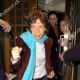 Mick Jagger and L'Wren Scott leaving the Ivy restaurant, London - 1 December 2004